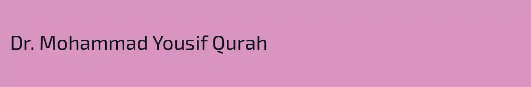 Dr. Mohammad Yousif Qurah